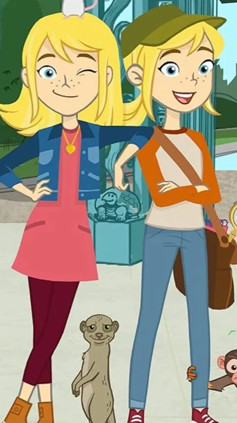 ai character: Lottie and Lexi background