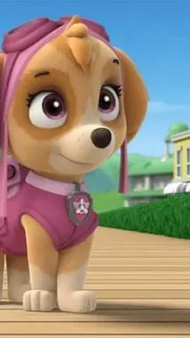 ai character: Skye  background