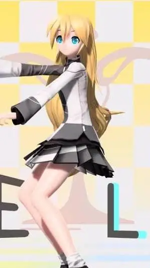 ai character: kagamine rin background