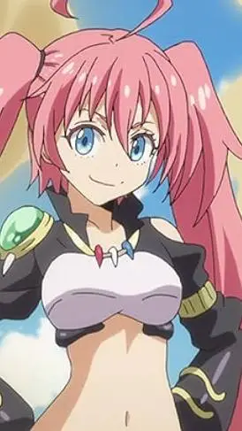 ai character: Milim Nava background