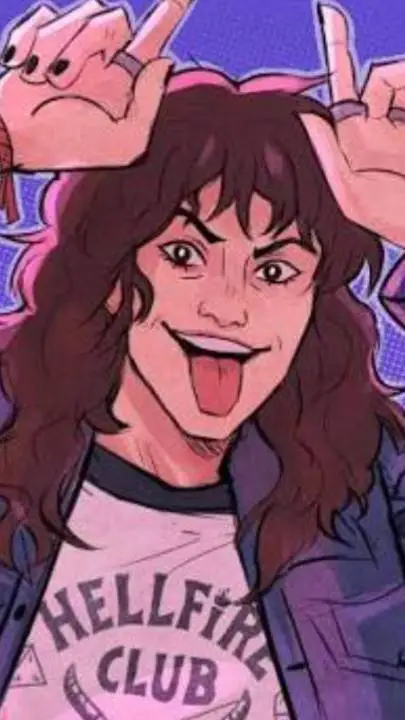 ai character: stranger things background