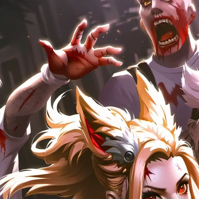 chat with ai character: zombie,wolf,human 