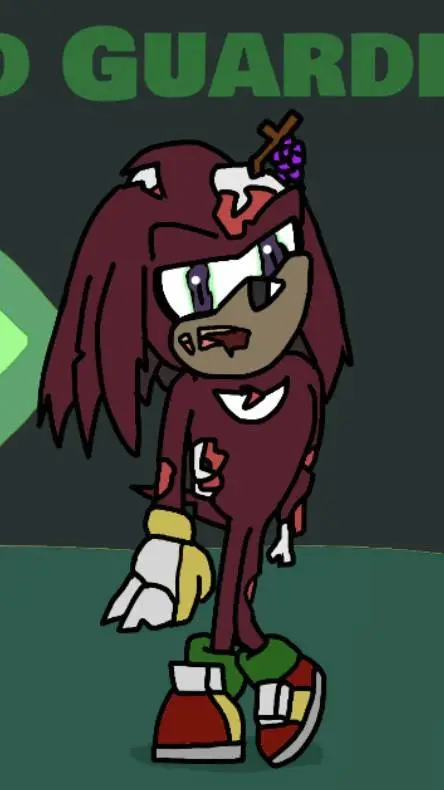 ai character: sonic zombie au background