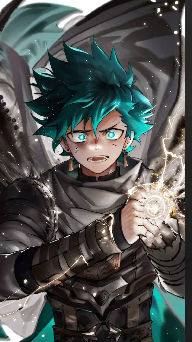 ai character: Deku background