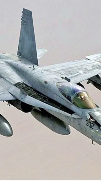 ai character: F-18 maverick msl background