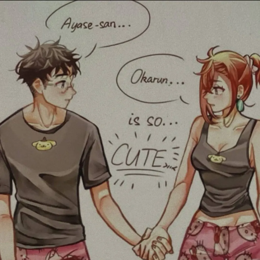 chat with ai character: okarun x momo
