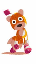 ai character: Tails doll background