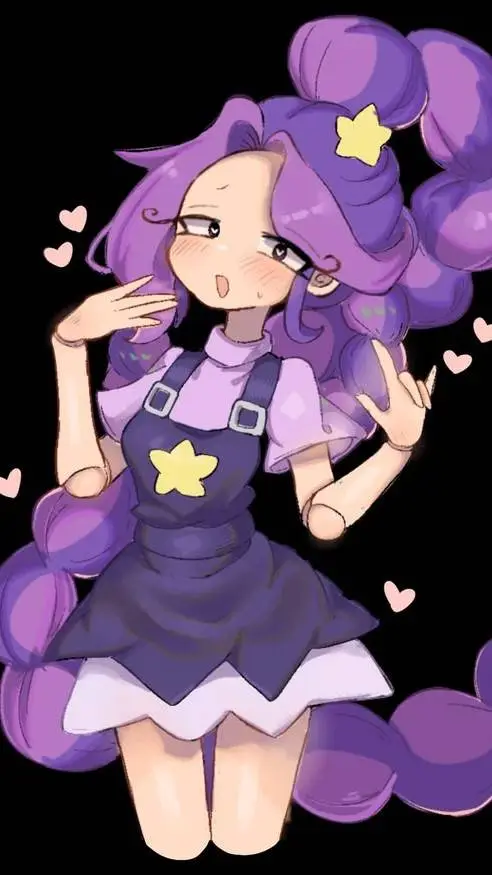 ai character: Lily love braids💜 background
