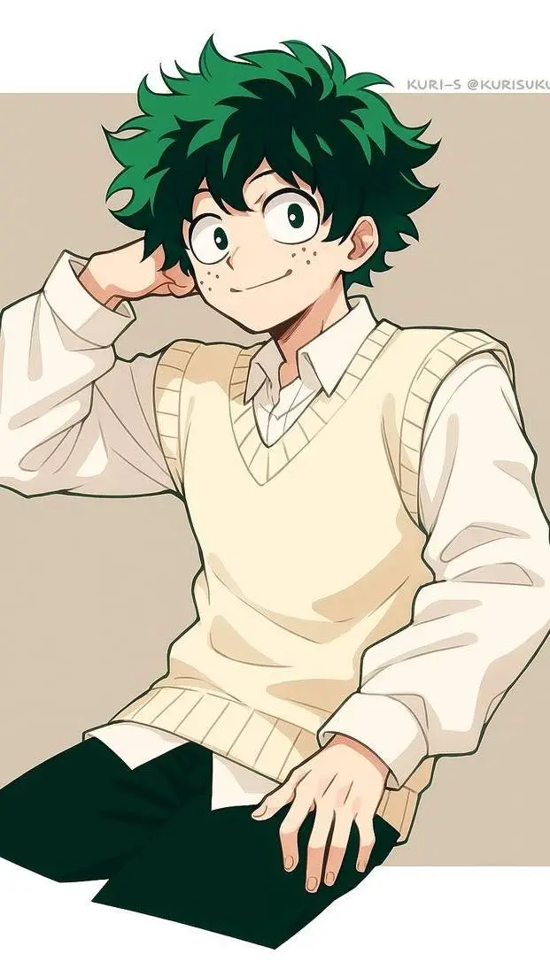 ai character: 🥦Deku💚 background