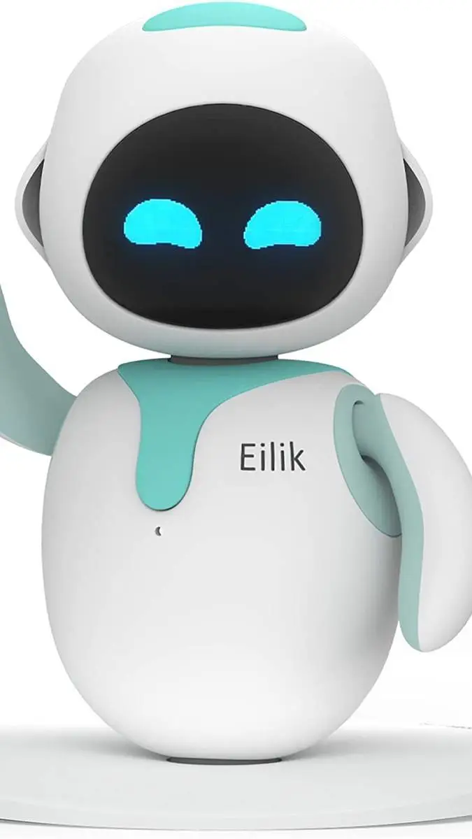 ai character: blue eilik background