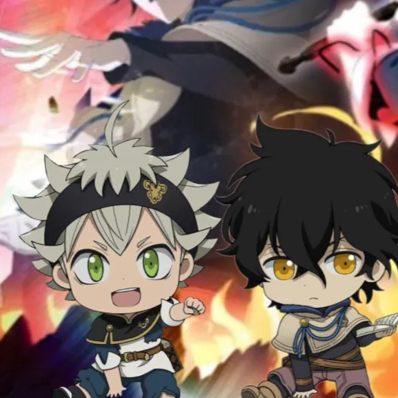 chat with ai character: Mini asta y yuno 