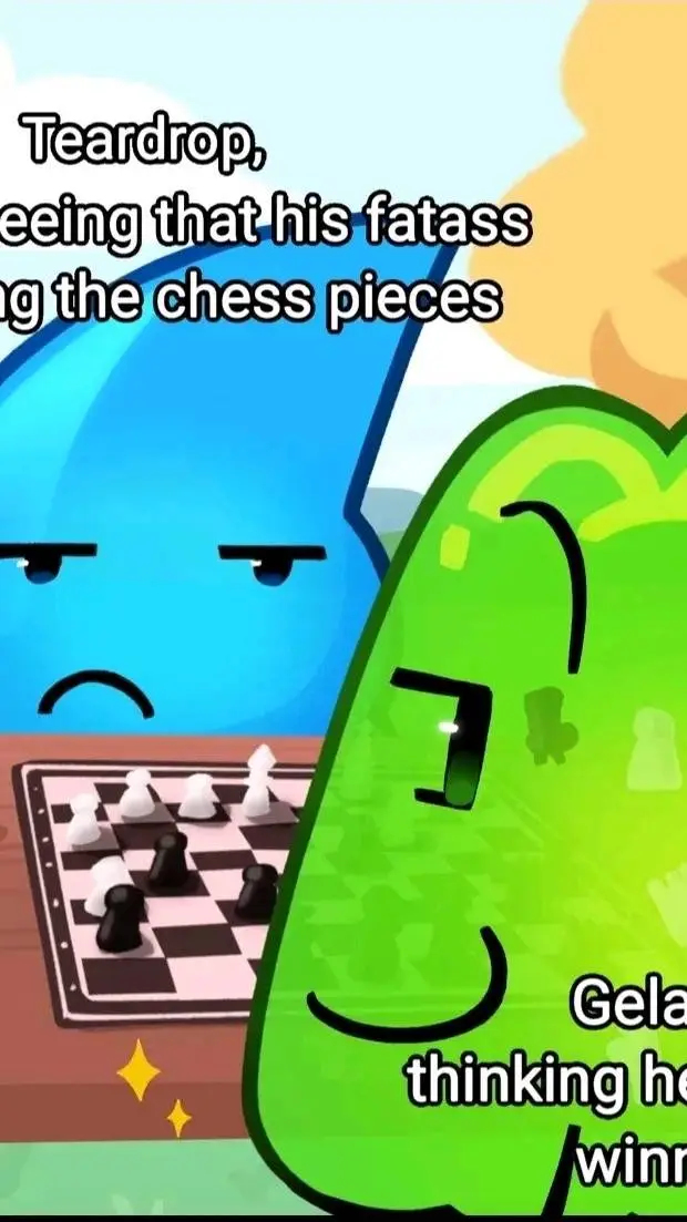 ai character: BFDI!! background