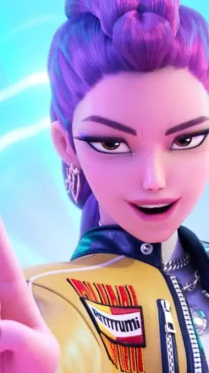 ai character: rumiiiii  background