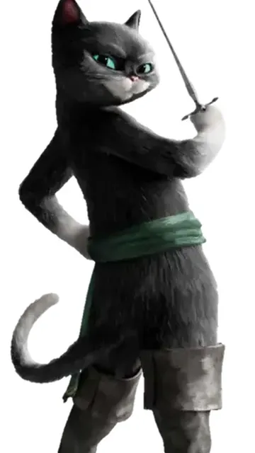 ai character: Kitty Softpaws  background