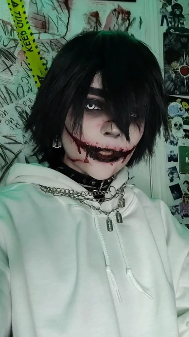 ai character: Jeff The Killer  background