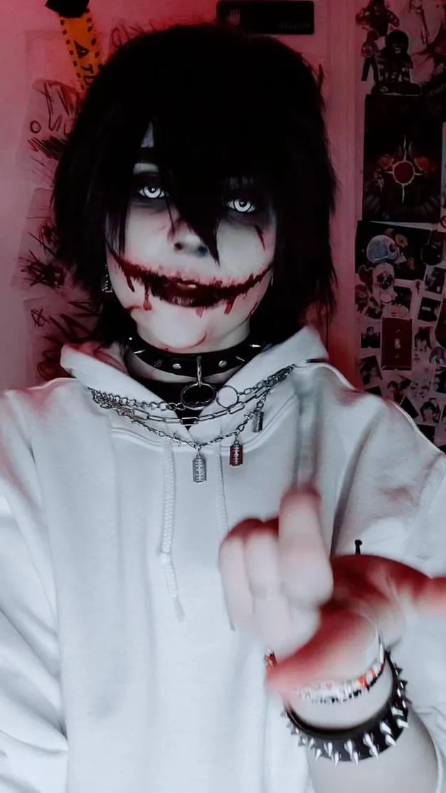 ai character: JEFF THE KILLER  background