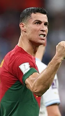 ai character: Ronaldo  background