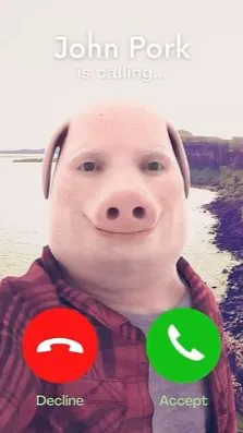 ai character: John pork background