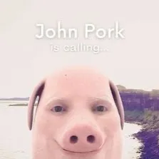 chat with ai character: John pork
