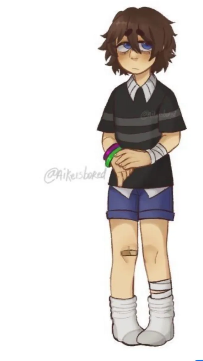 ai character: Evan afton background