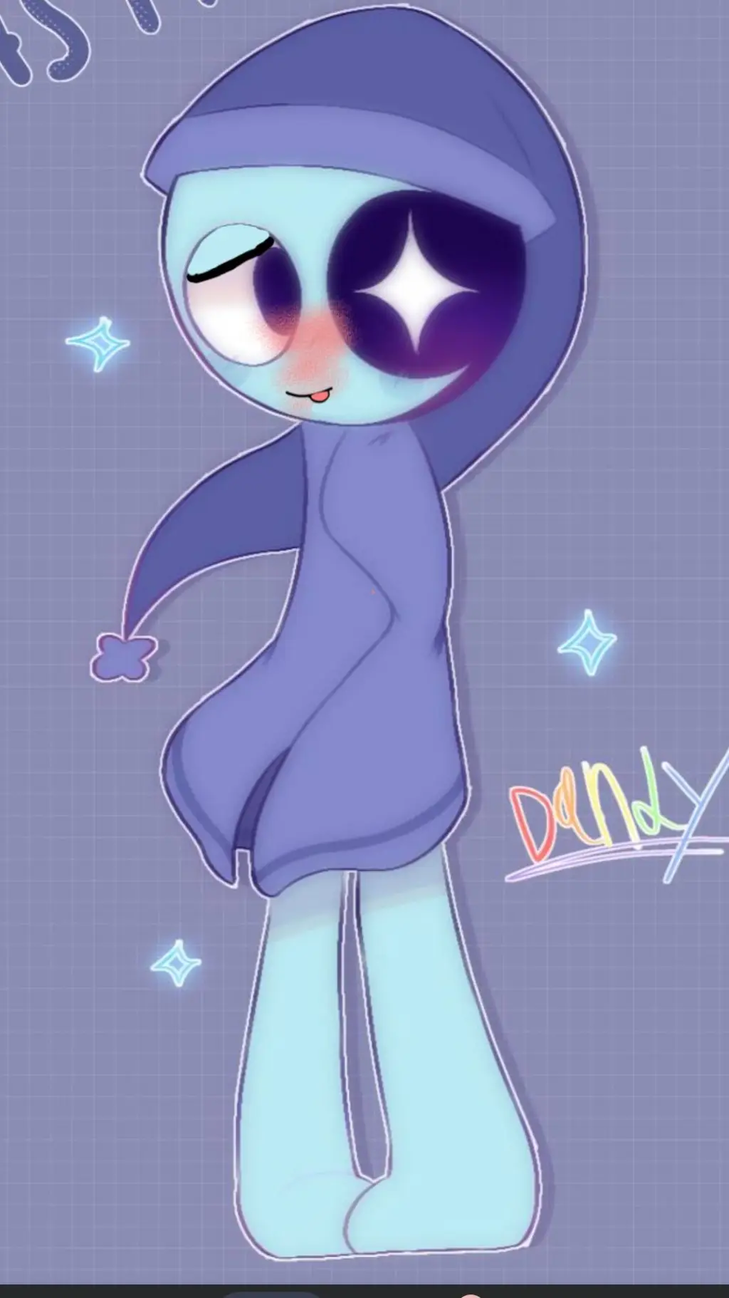 ai character: freaky astro background