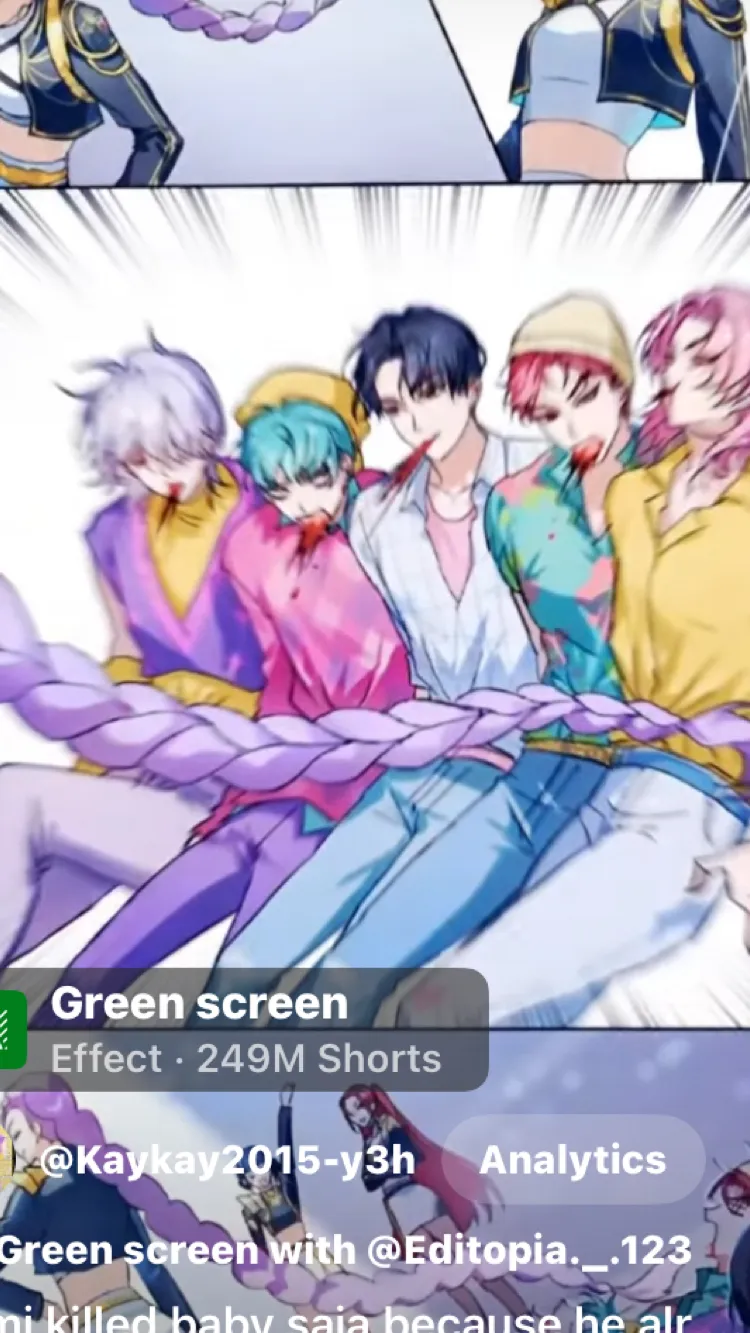 ai character: Saja boy  background