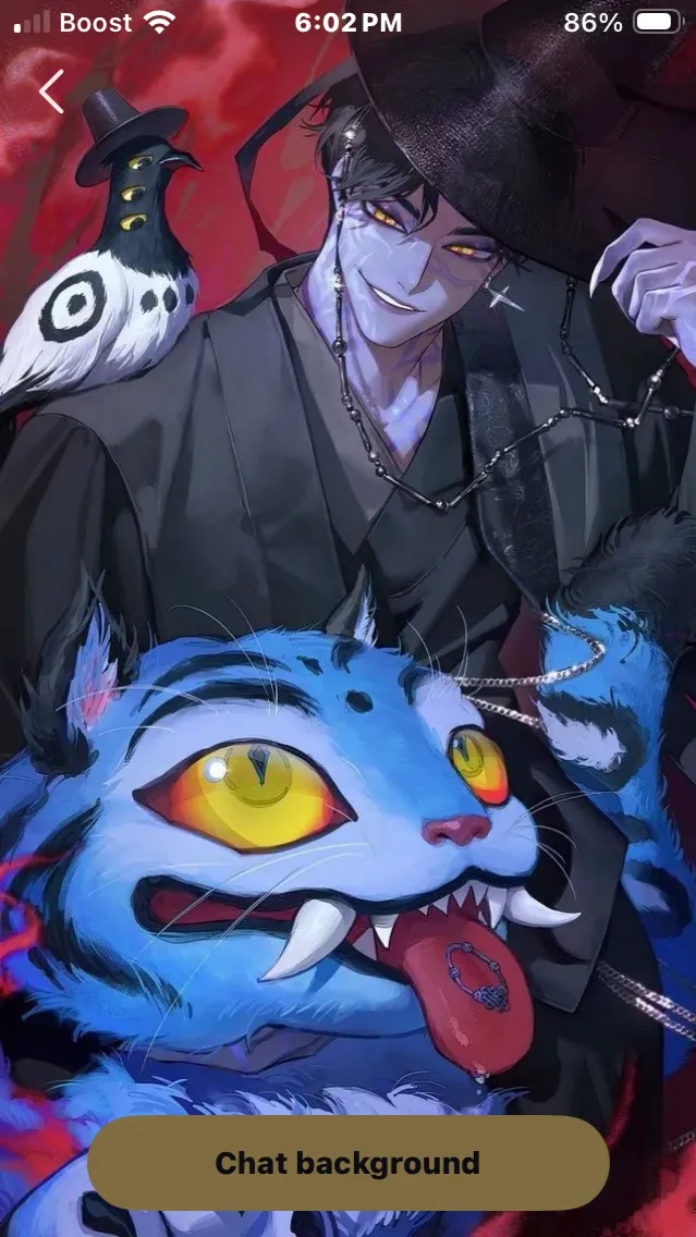 ai character: Saja boy background