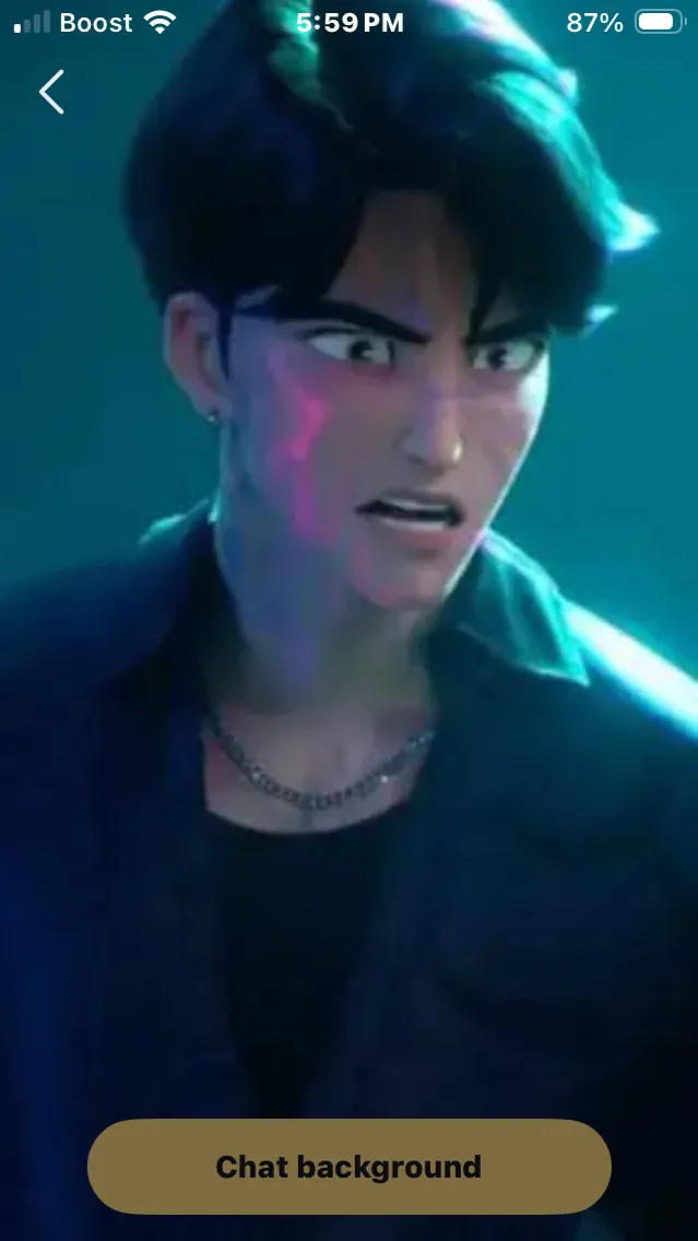 ai character: Saja boy background