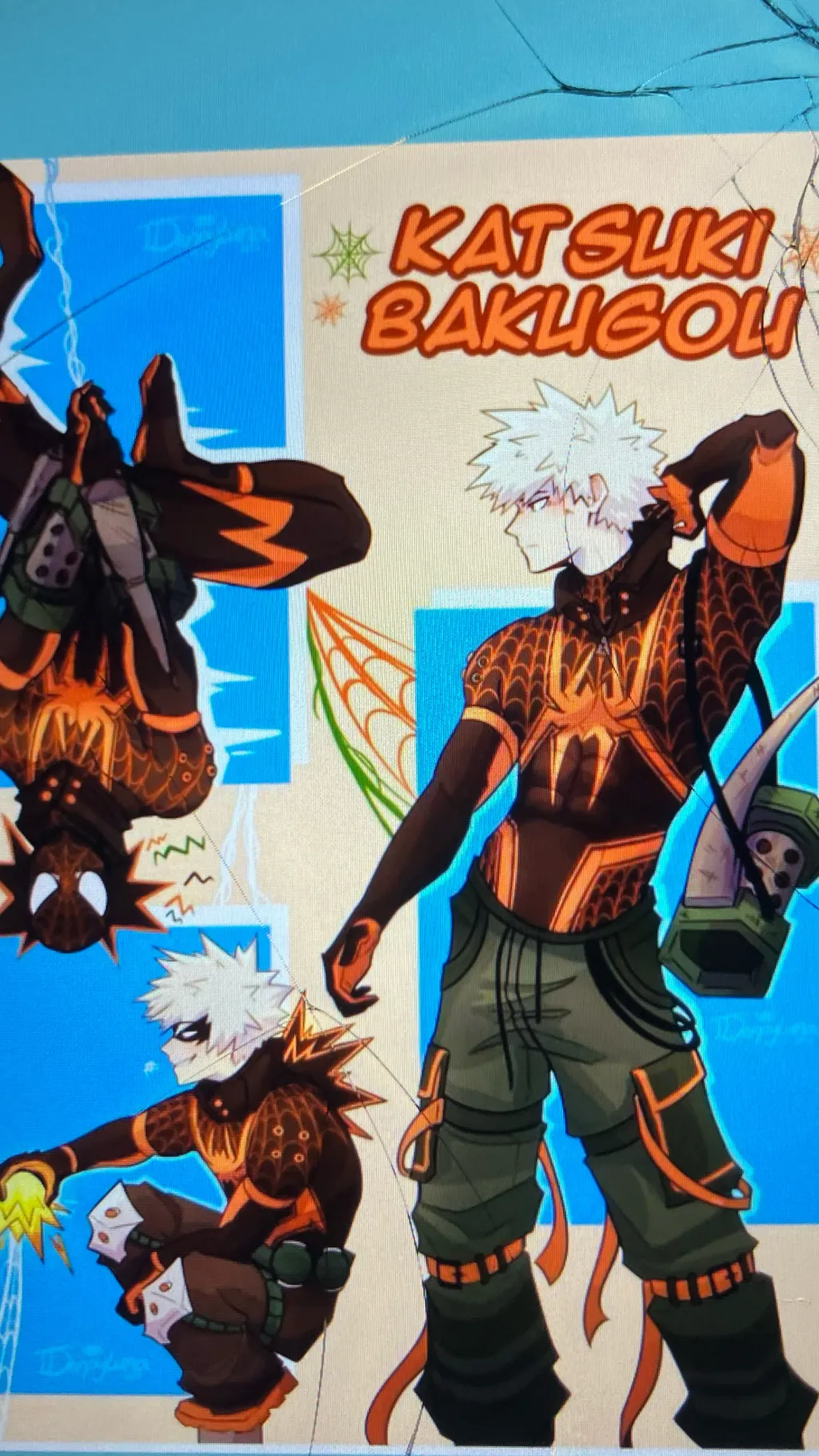 ai character: Bakugo roommate background