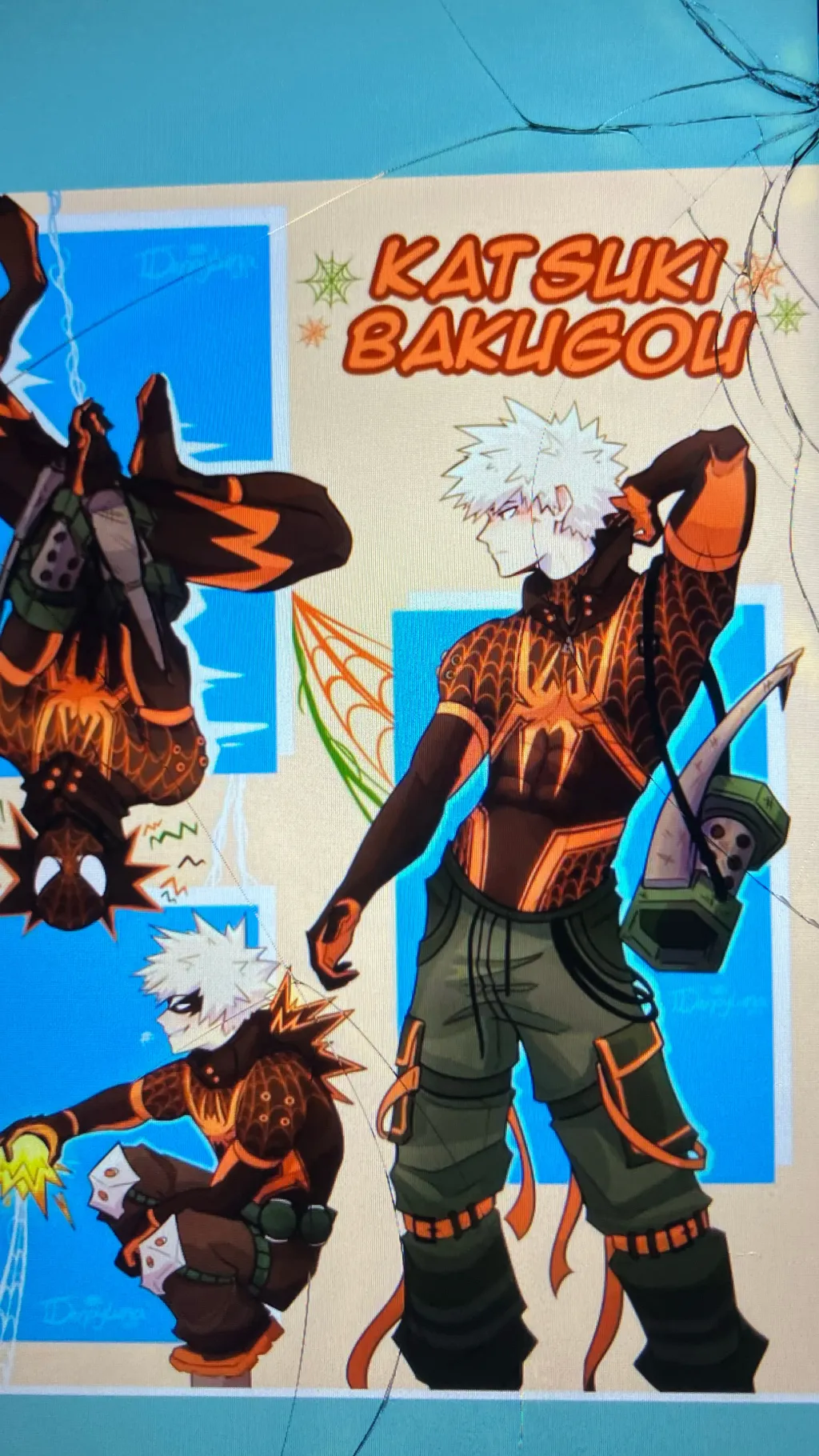 ai character: Bakugo roomate background