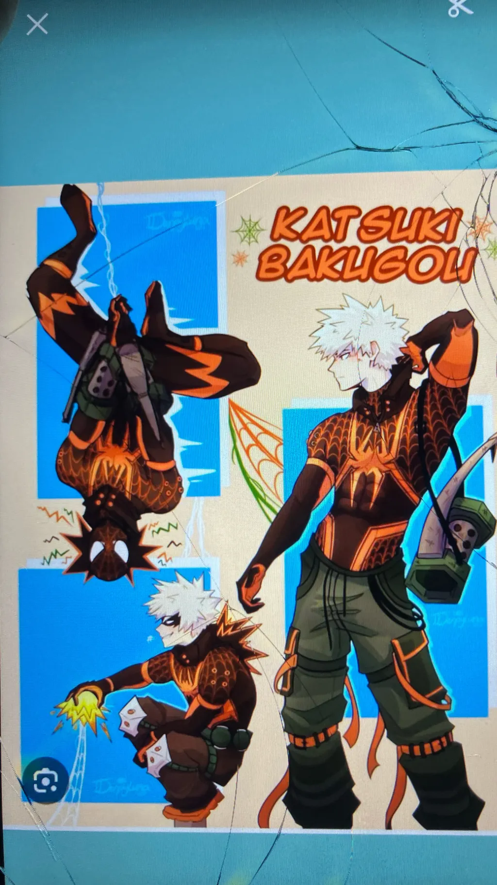 ai character: Bakugo roomate background