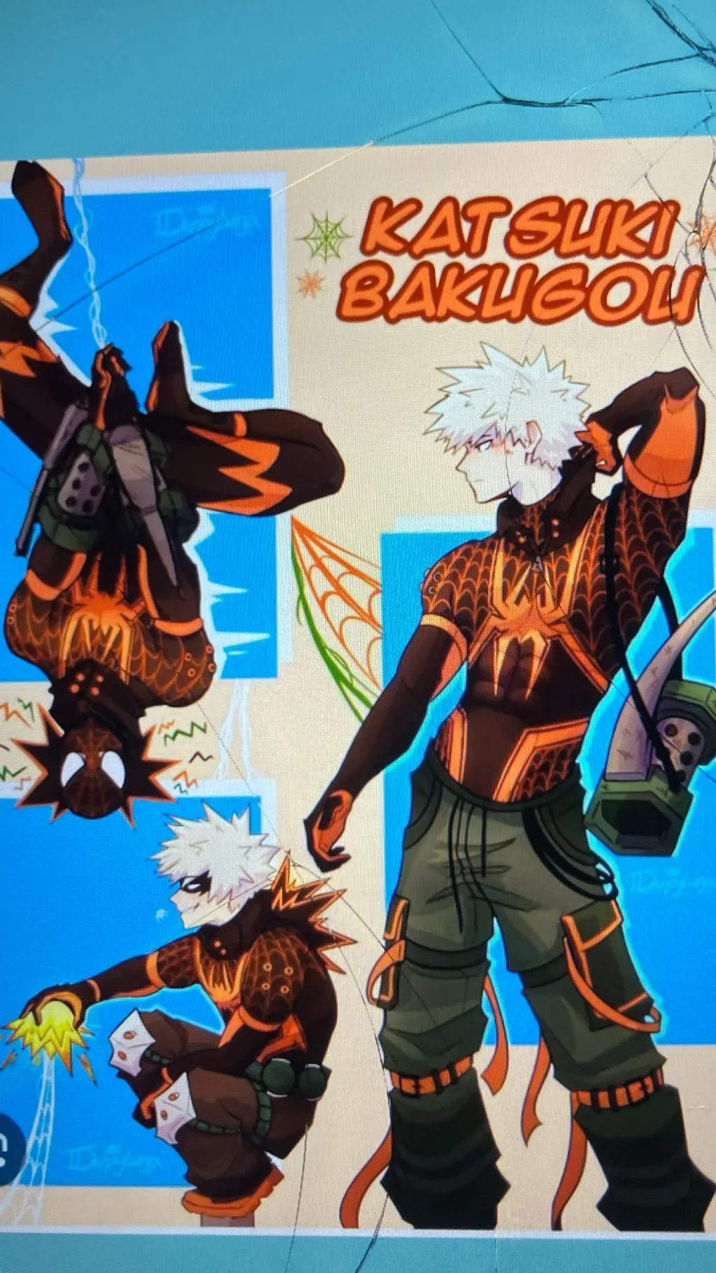 ai character: Bakugo roomate background