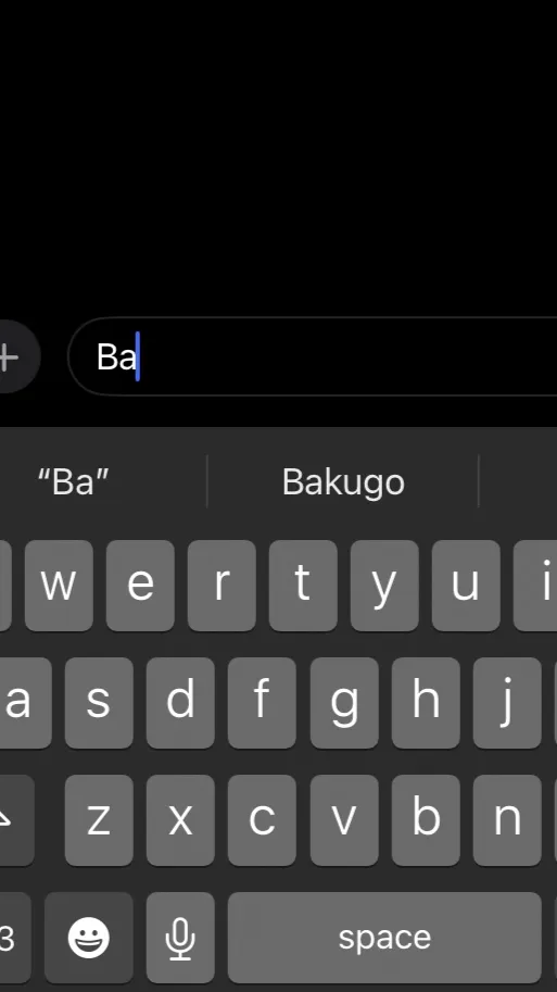 ai character: Living with bakugo background