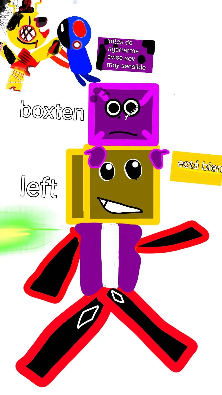 ai character: left My oc background