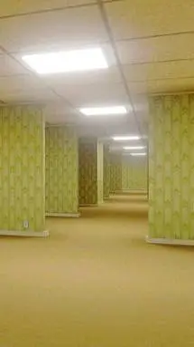 ai character: backrooms level 1 background