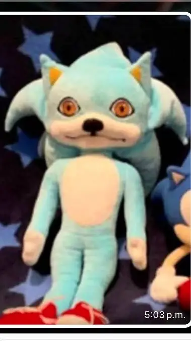 ai character: Sonic: xD background