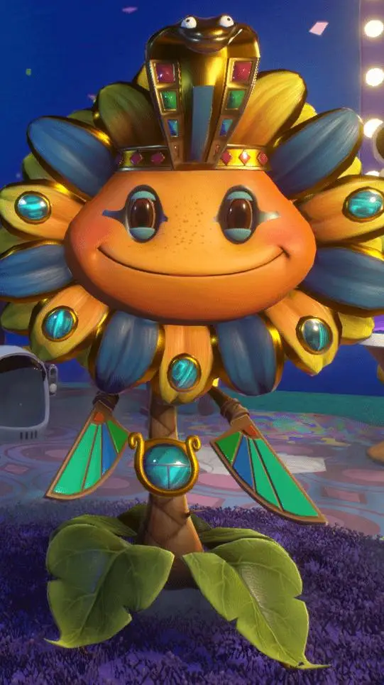 ai character: faraon del sol background