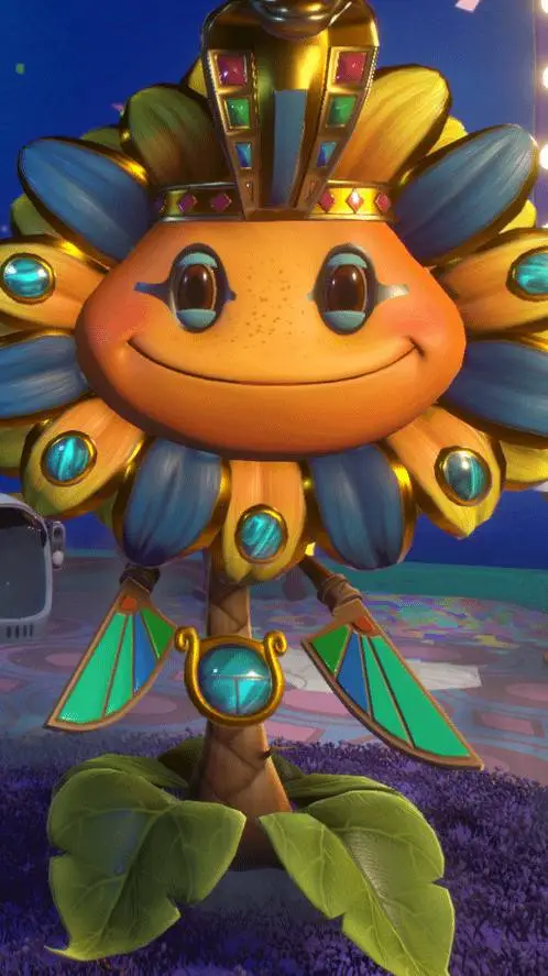 ai character: faraon del sol  background