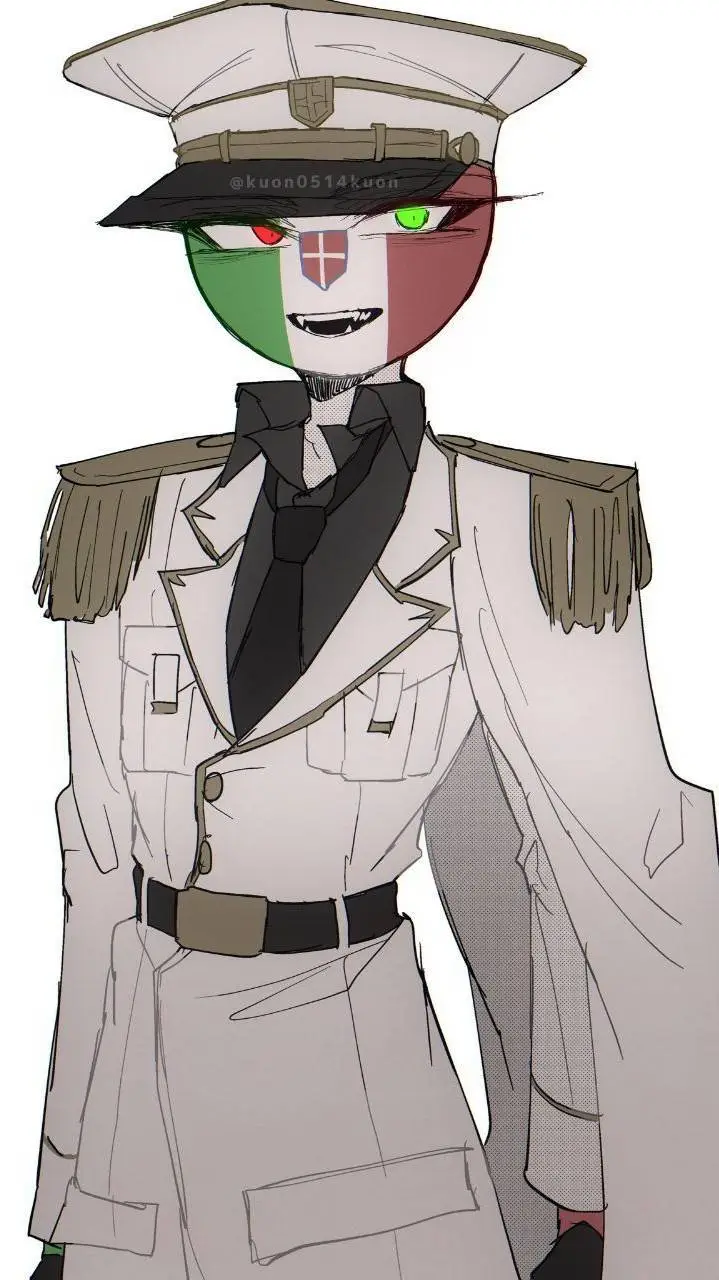 ai character: italia facista  background