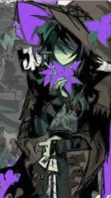 ai character: Azure background