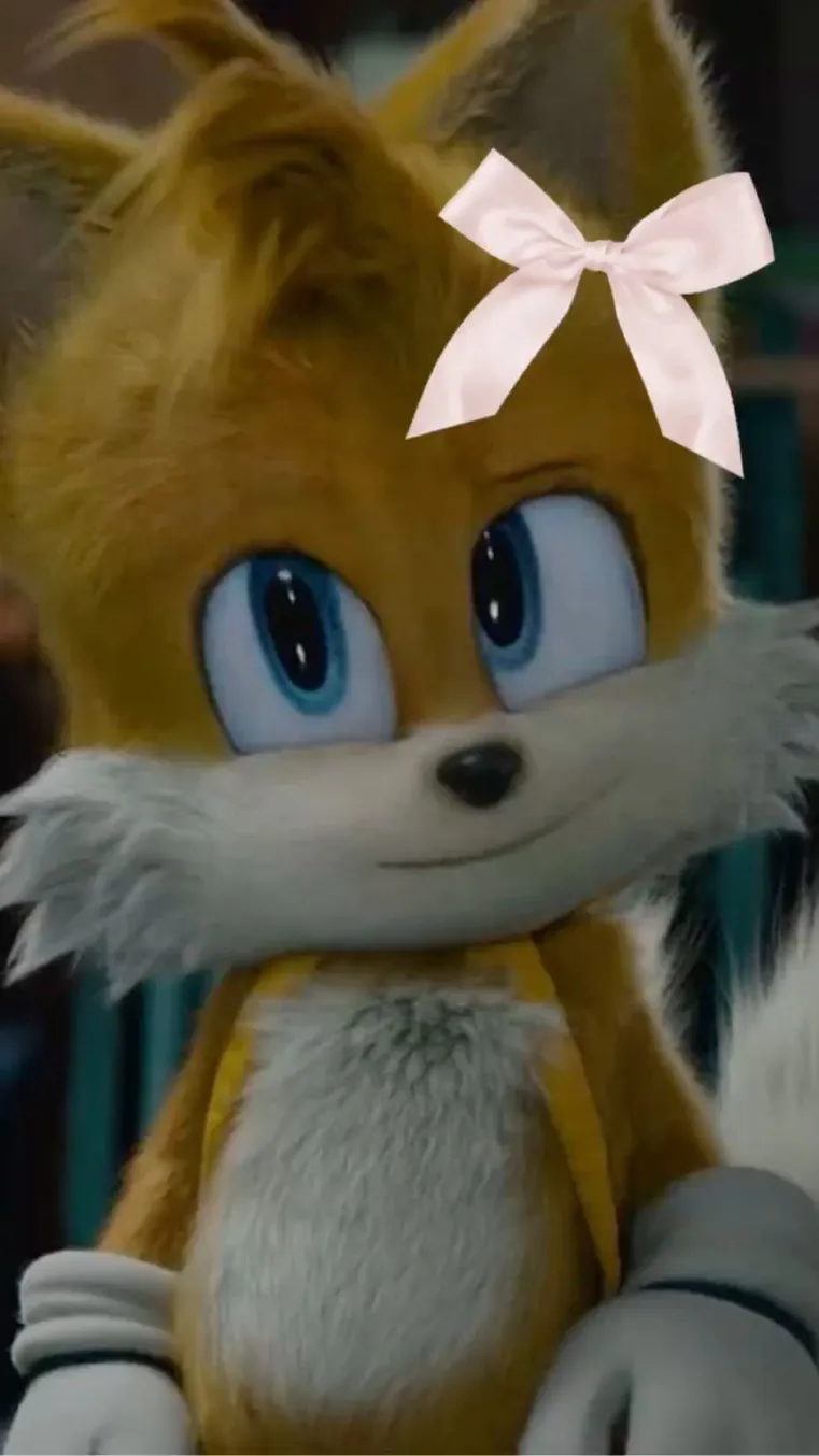 ai character: Tails💛🤍 background