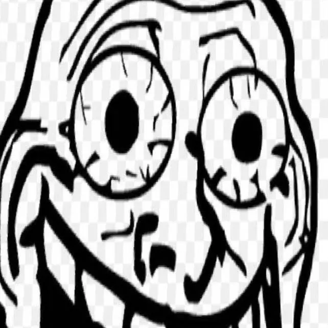 chat with ai character: troll face