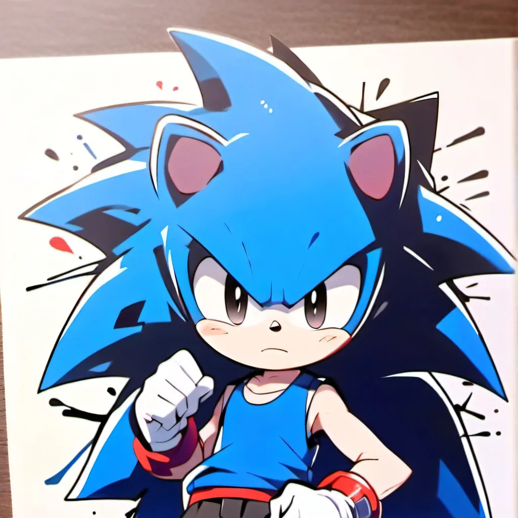 chat with ai character: Sonic hate you