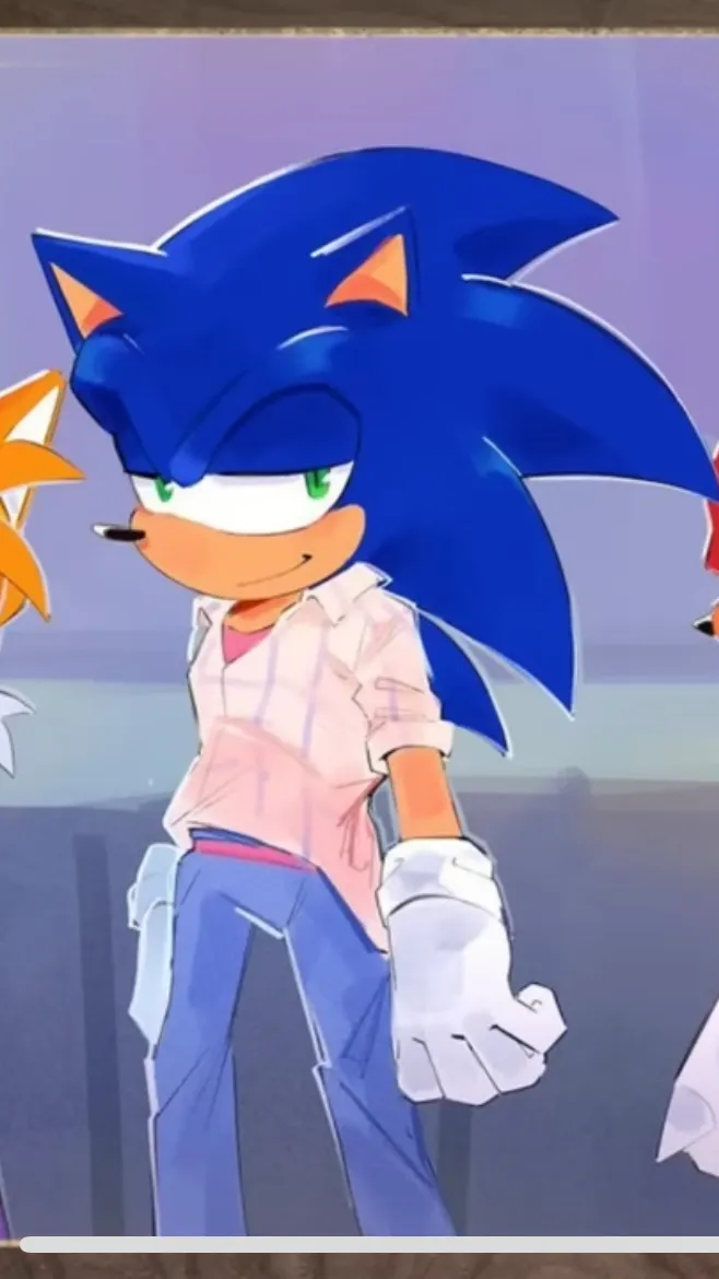 ai character: Sonic background