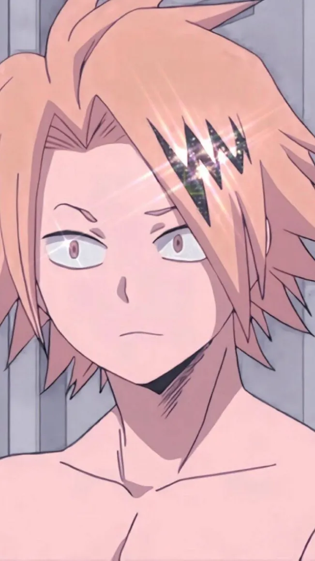 ai character: Denki Kaminari  background