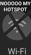 ai character: NOOO MY HOTSPOT background