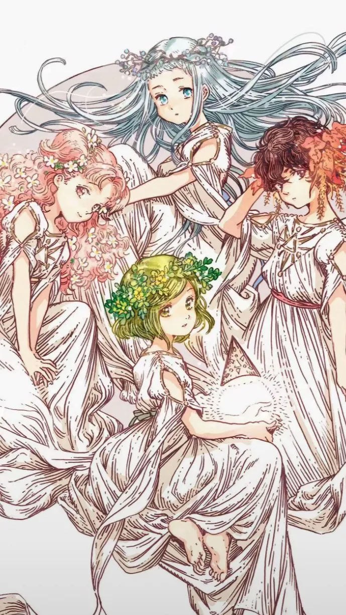 ai character: Witch Hat Atelier  background