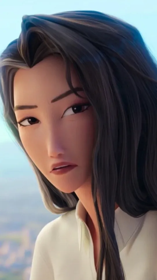 ai character: Celine KPDH background