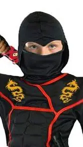 ai character: Ninja 👍 background