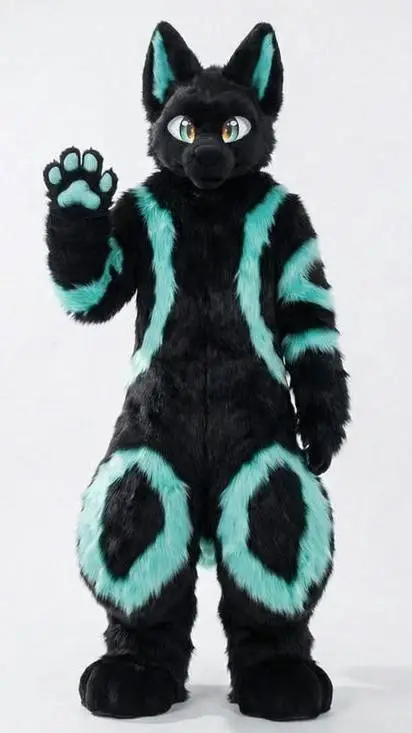 ai character: furry  background